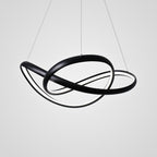 Abstract Waves Modern Style Pendant Lighting LED Kitchen Dining Room Lighting Living Room Ceiling Lights