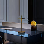 Dimmable Table Lamps Cordless Modern Portable Metal Buffet Lamps