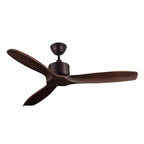 Wood Ceiling Fans with Light Modern 3-Blade Fandelier Ceiling Fans