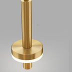 Circle Cylinder LED Gold Nordic Pendant Light Hanging Lamp