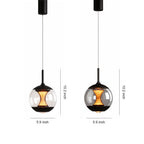 Orb Pendant Light Italian Metal Aluminum Ceiling Light