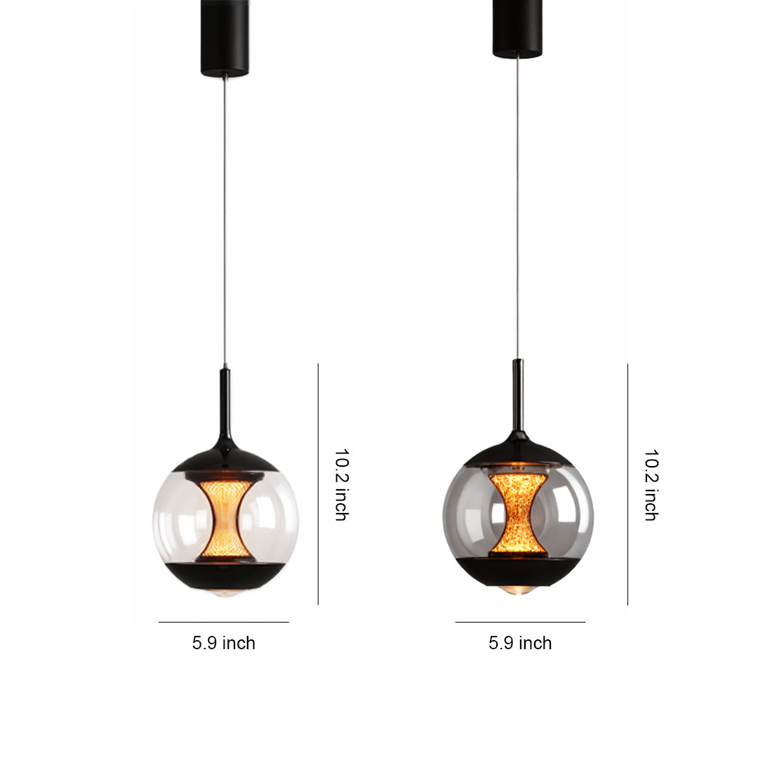 Orb Pendant Light Italian Metal Aluminum Ceiling Light
