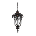 Black Ceiling Light Fixtures Aluminum Waterproof European-Style