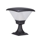 Outdoor Garden Pathway Light Simple Black Hard-Wired Bollard Light
