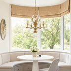 Gold and Crystal chandeliers Luxury Classic Exquisite Ceiling Light