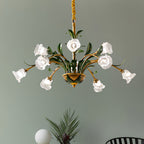 Vintage Floral Chandelier Vintage Rustic Branch Ceiling Light