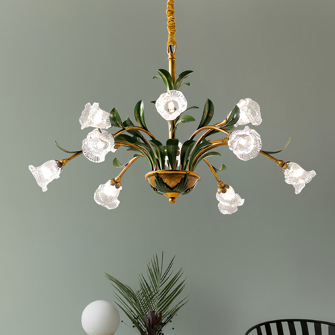 Vintage Floral Chandelier Vintage Rustic Branch Ceiling Light