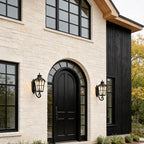 Outdoor Black Sconce European-Style Waterproof Lamp