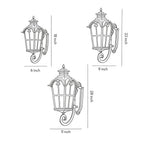 Outdoor Black Sconce European-Style Waterproof Lamp