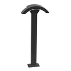 Fan-Shaped LED Lawn Pole Lamp with Motion Sensor Outdoor Landscape Lighting