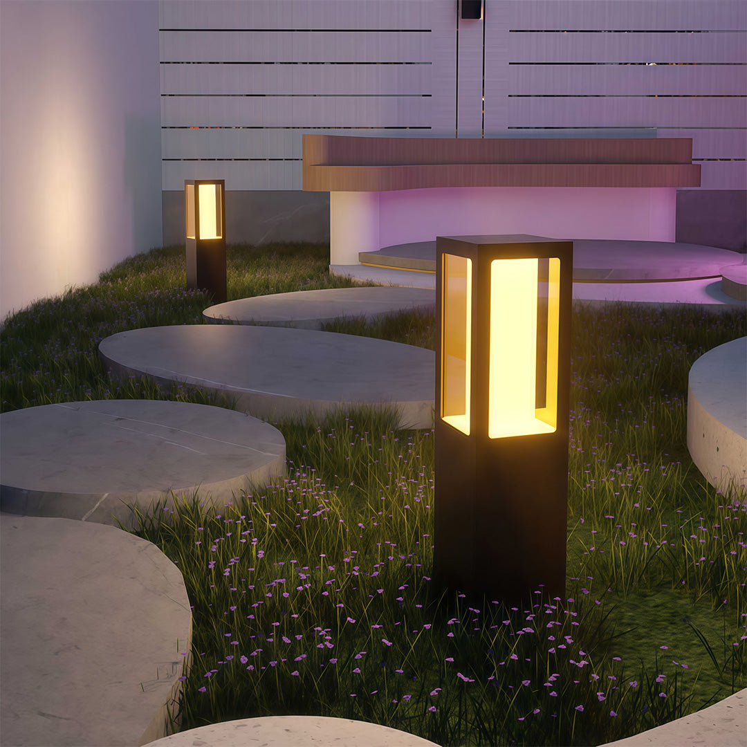 Path Bollard Lights Outdoor Waterproof Landscape Lights