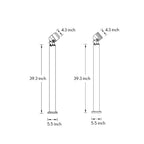 LED Light For Garden Minimalist Elegance