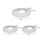 Outdoor Embedded LED Light Strips Modern Flexible Light