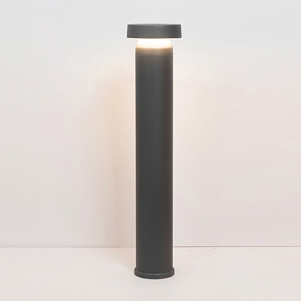 Modern Cylinder Bollard LED Garden Lights Durable Landscape Lighting