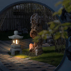 Elegant Imitation Stone Tower Garden Light for Outdoor Spaces