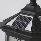 Outdoor Gate Pillar Lights European-Style Waterproof Pier Mount Lamp