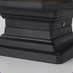 Outdoor Gate Pillar Lights European-Style Waterproof Pier Mount Lamp