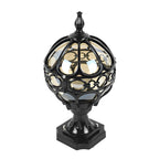 Outdoor Globe Pillar Lights European Die-Cast Aluminum Light