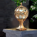 Outdoor Globe Pillar Lights European Die-Cast Aluminum Light