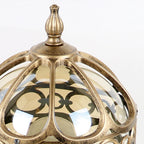 Outdoor Globe Pillar Lights European Die-Cast Aluminum Light