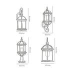 Outdoor Hanging Lights for Patio European Aluminum Light