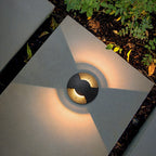 Sleek LED Cap Light for Garden Stairs, Deck & Pathways