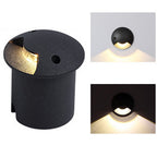 Sleek LED Cap Light for Garden Stairs, Deck & Pathways
