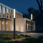Classic LED Tall Bollard Lights Sleek, Weatherproof Landscape Path Lighting