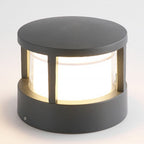 [Open-Box] Versatile LED Multi-Mount Lantern Modern Outdoor Lighting for Walls, Walkways, and Posts