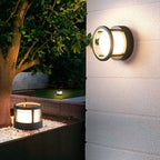 [Open-Box] Versatile LED Multi-Mount Lantern Modern Outdoor Lighting for Walls, Walkways, and Posts