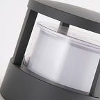 [Open-Box] Versatile LED Multi-Mount Lantern Modern Outdoor Lighting for Walls, Walkways, and Posts