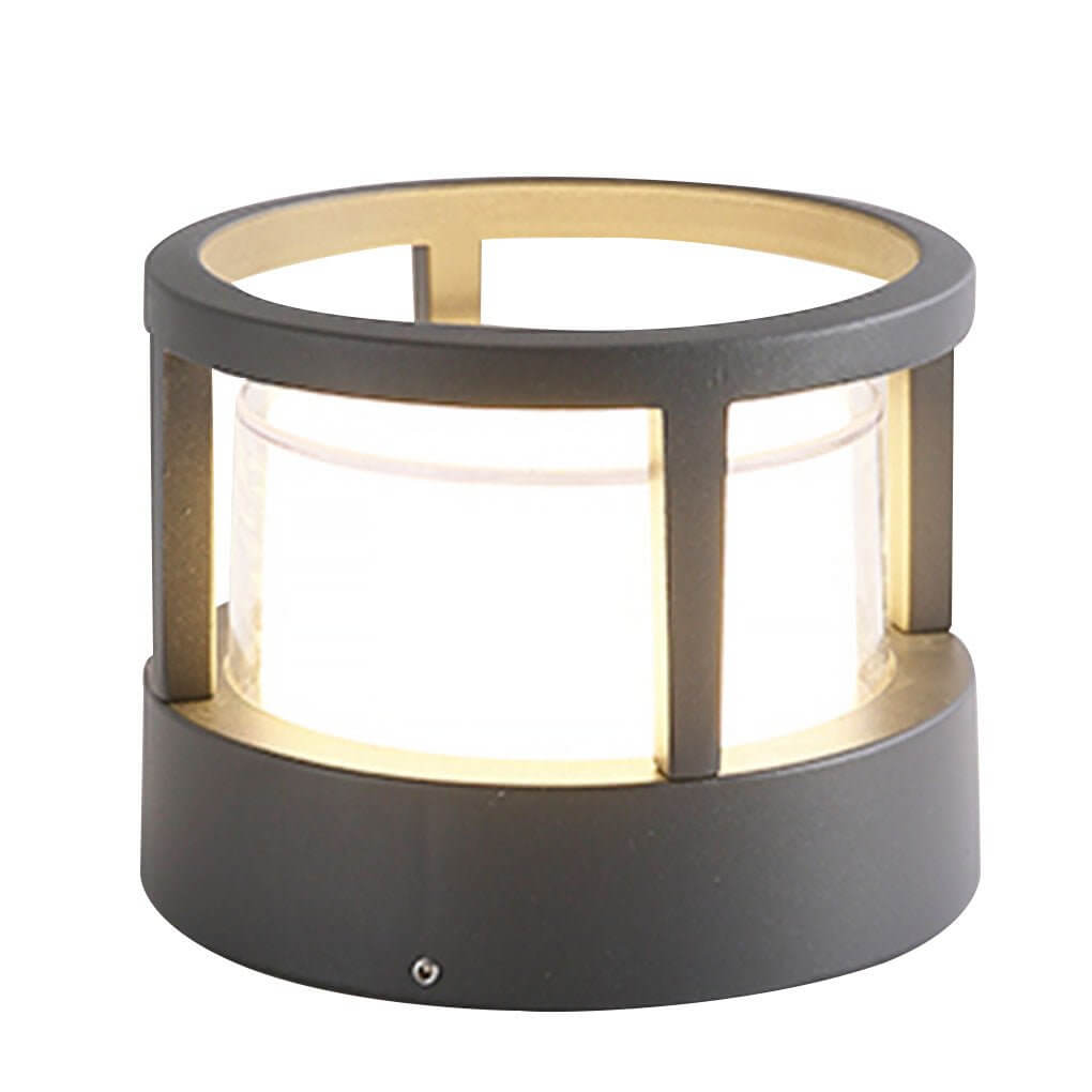 [Open-Box] Versatile LED Multi-Mount Lantern Modern Outdoor Lighting for Walls, Walkways, and Posts
