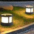 [Open-Box] Versatile LED Multi-Mount Lantern Modern Outdoor Lighting for Walls, Walkways, and Posts