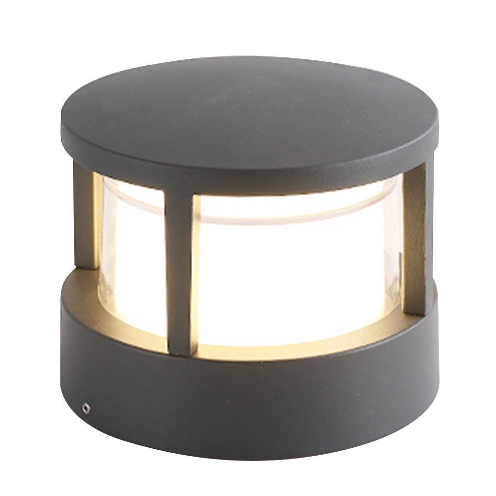 [Open-Box] Versatile LED Multi-Mount Lantern Modern Outdoor Lighting for Walls, Walkways, and Posts