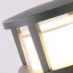 [Open-Box] Versatile LED Multi-Mount Lantern Modern Outdoor Lighting for Walls, Walkways, and Posts