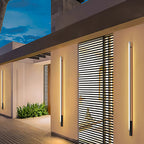 Outdoor Lights Wall Sconces Waterproof Black Linear Light
