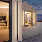 Outdoor Lights Wall Sconces Waterproof Black Linear Light