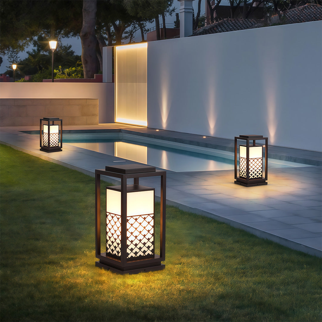 Bollard Light Fixtures Waterproof Landscape Lights