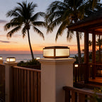 Outdoor Patio Pillar Lights Waterproof Gate Column Light