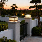 Outdoor Patio Pillar Lights Waterproof Gate Column Light