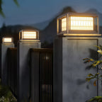 Outdoor Pillar LED Lights Waterproof Courtyard Column Light