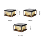 Outdoor Pillar LED Lights Waterproof Courtyard Column Light