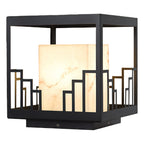 Outdoor Pillar Light Minimalist Waterproof Metal Light