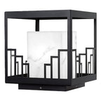 Outdoor Pillar Light Minimalist Waterproof Metal Light