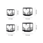 Outdoor Pillar Light Minimalist Waterproof Metal Light