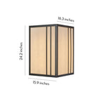 Outdoor Pillar Lights LED Waterproof Imitation Marble Light