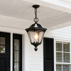 Outdoor Porch Pendant Lights Glass Decorative Minimalist Ceiling Light