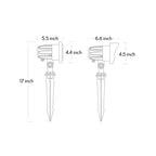 Modern Minimalist LED Lawn Lights Outdoor Lawn Spike Lights