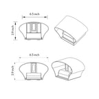 Outdoor Up Down Wall Light LED Waterproof Minimalist Style Light