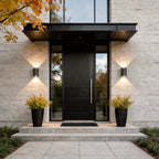 Outdoor Wall Light up down Black LED Waterproof Light